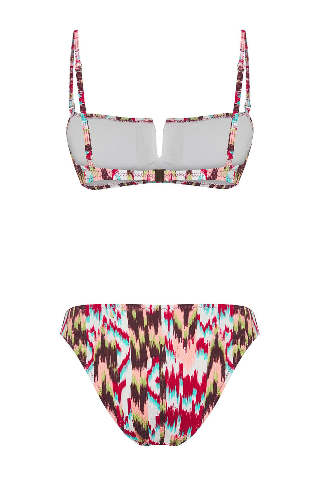 Trendyolmilla Soyut Desenli Straplez Regular Bikini Tak?m? TBESS25BT00157  фото 7