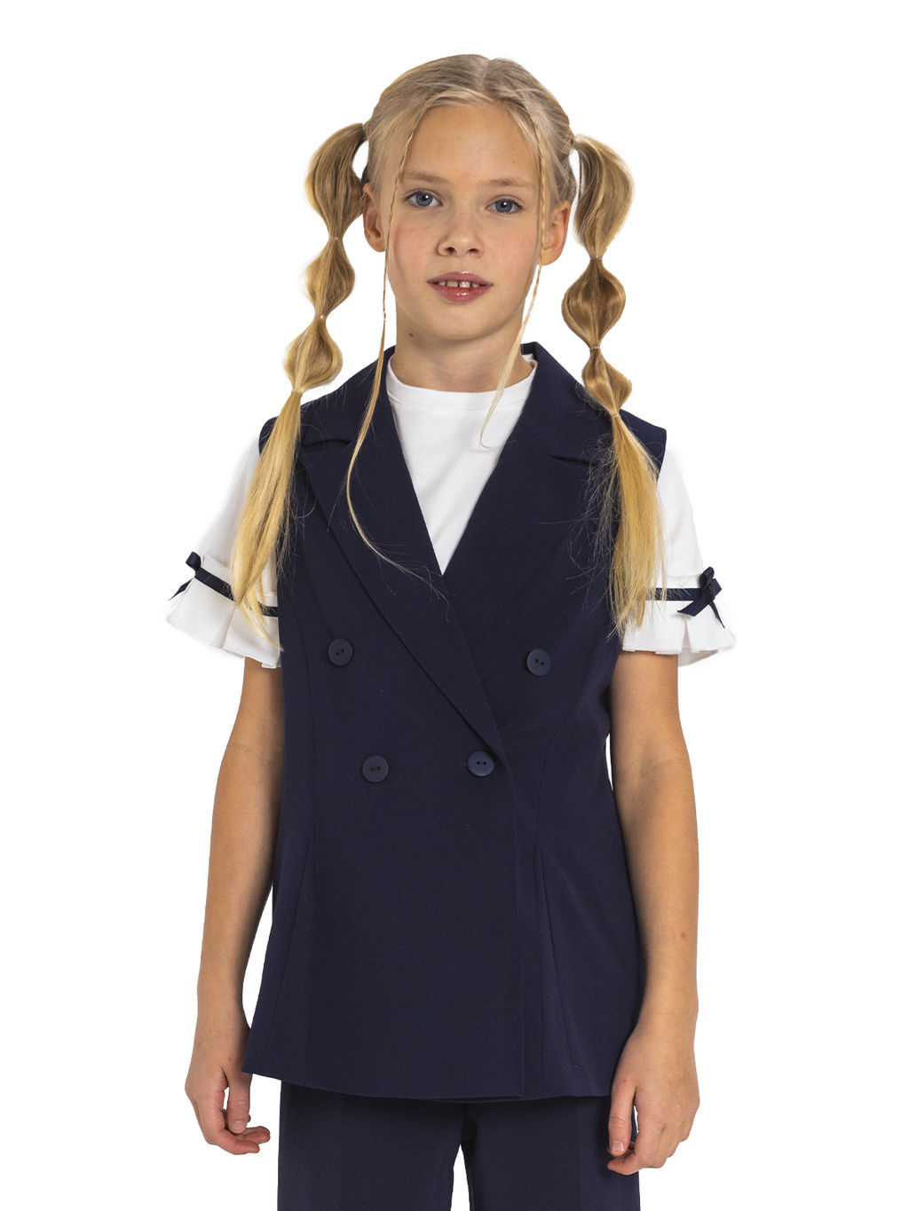 Жилет дев. О77006 - Карамелли фото 4