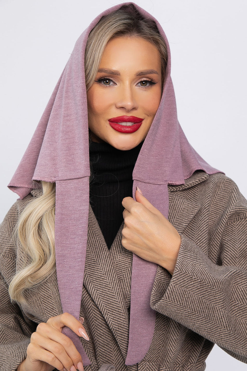 Косынка с завязками (ягодная) КЗВ2-23М