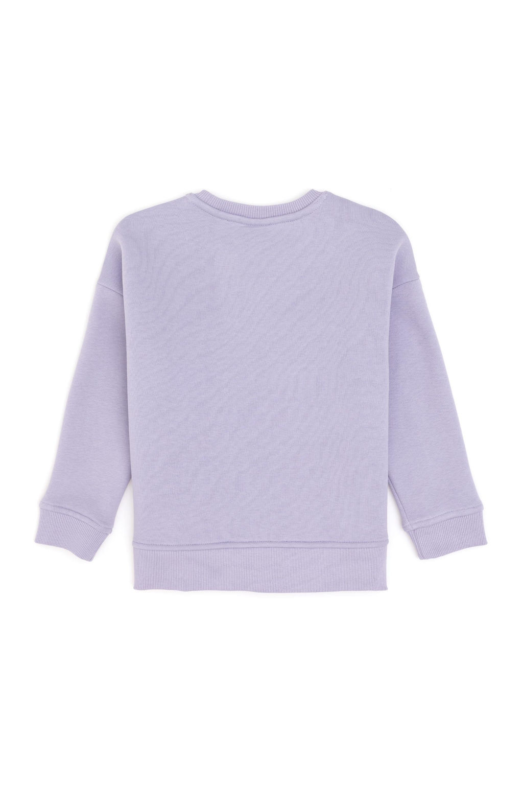 Сиреневый базовый розово-красный свитшот с круглым вырезом для девочек Неожиданная скидка в корзине - U.s. polo assn фото 4