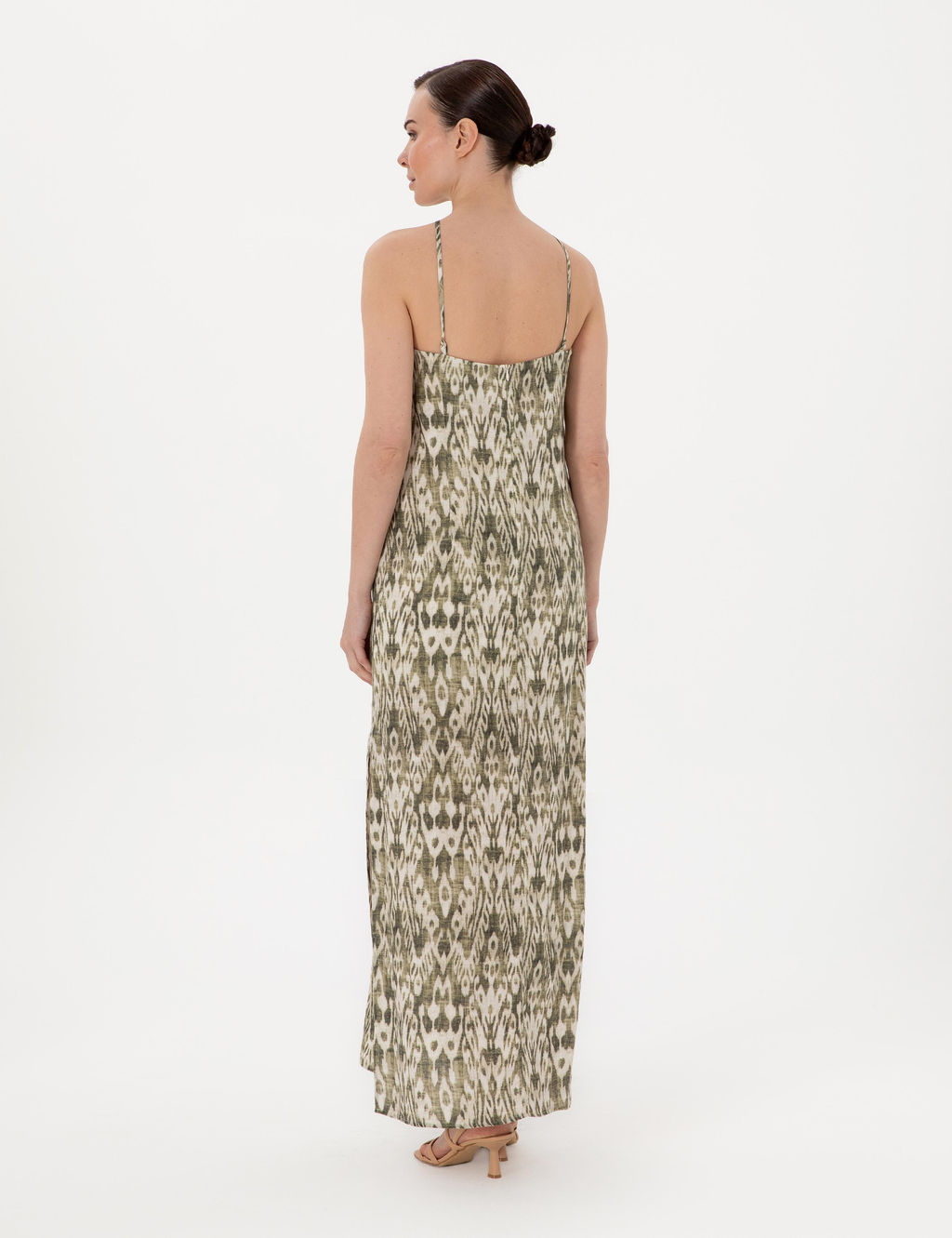 Haki Regular Fit Dokuma Elbise - Pierre cardin фото 4