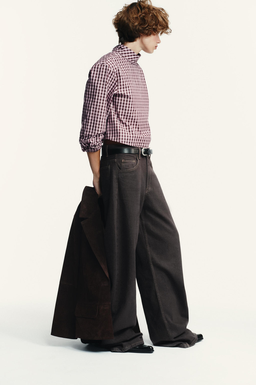 TRF CURVE HIGH-WAIST JEANS - Zara фото 4