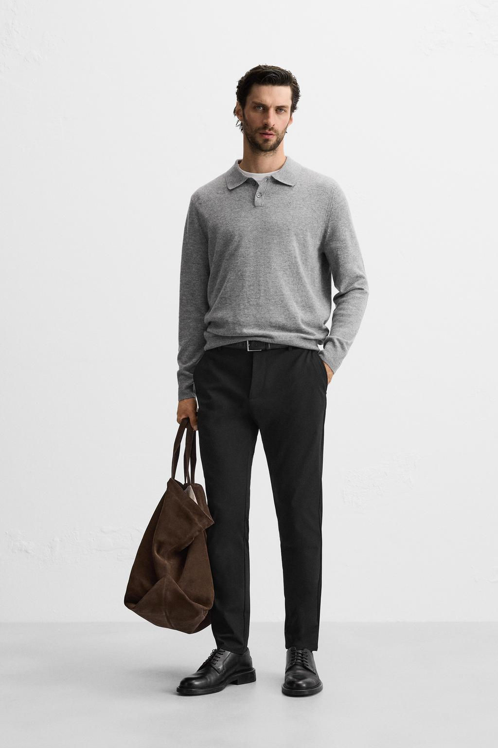 SLIM FIT COMFORT TROUSERS - Zara фото 2