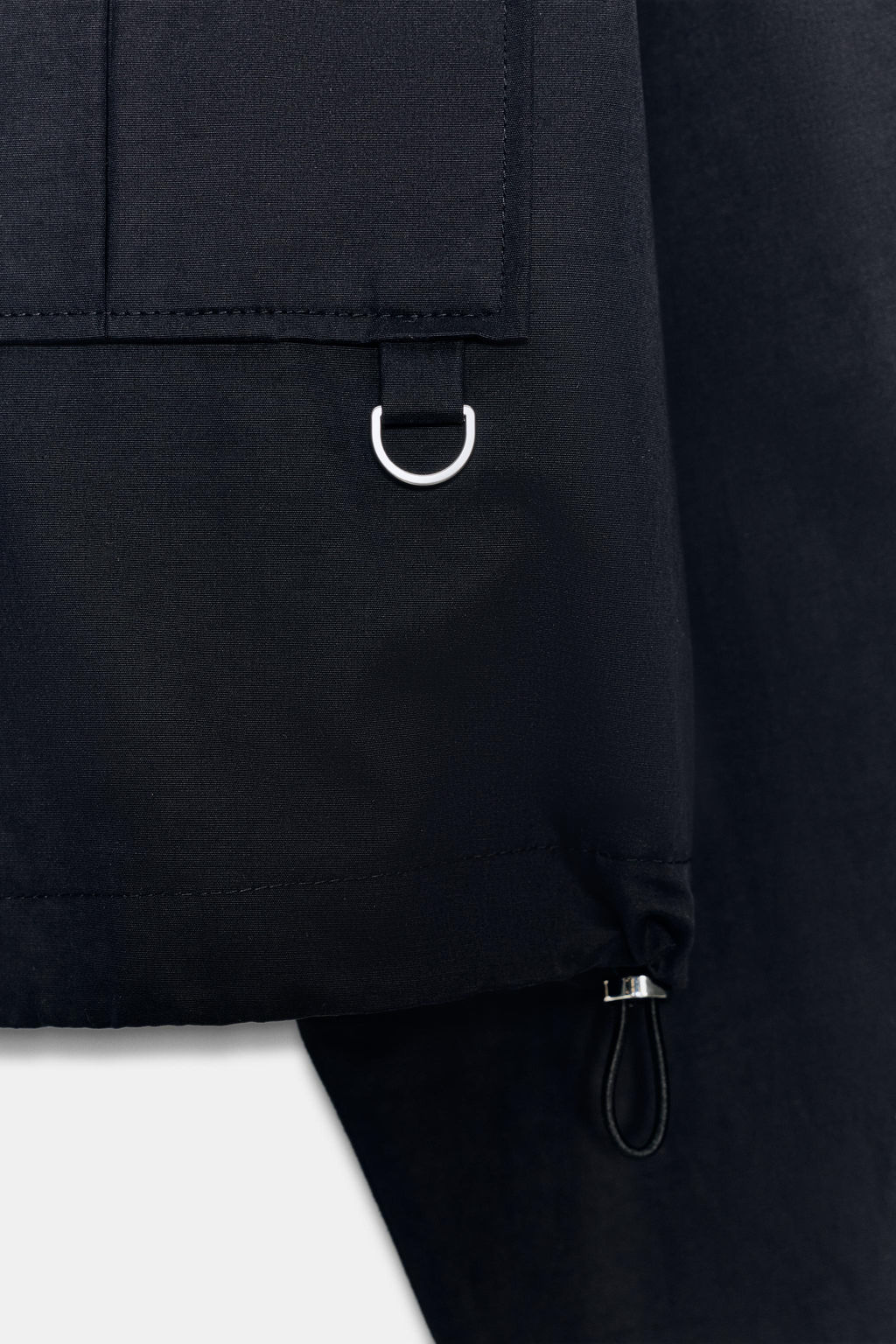 CHAQUETA CORTA CUELLO SUBIDO / Marino