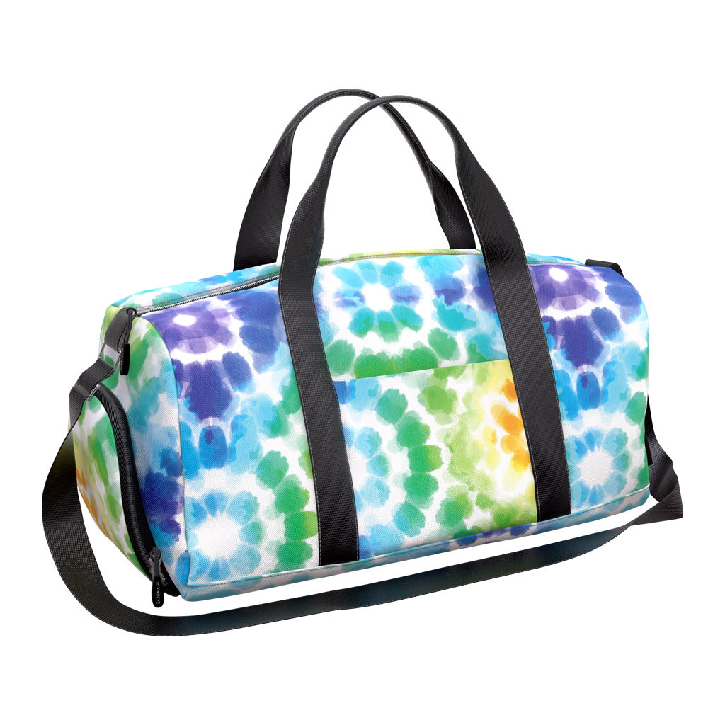 Цена за 1 шт. Сумка для спорта и путешествий ErichKrause 24L Green Tie-Dye