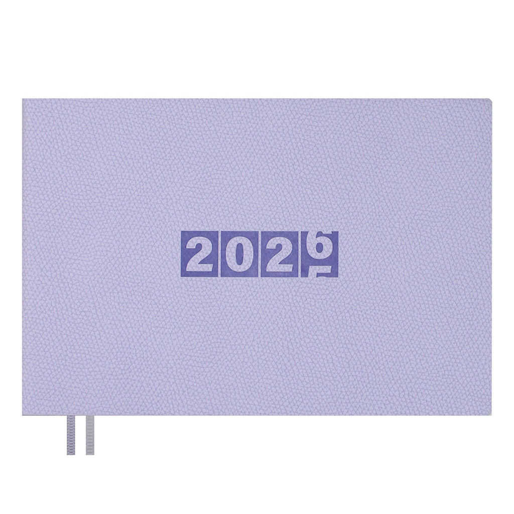 Еженедельник датированный 2026 ESCALADA, 181х127 мм, 64 л., арт. 70344/ 20 ДЖУТ СИРЕНЕВЫЙ