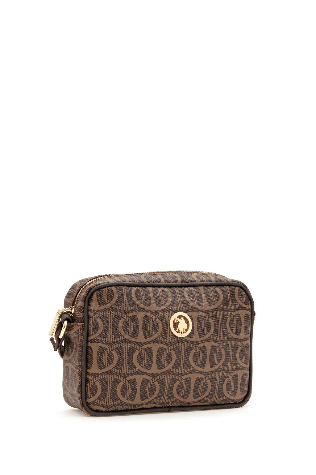 Женская коричневая сумка через плечо Неожиданная скидка в корзине - U.s. polo assn фото 4