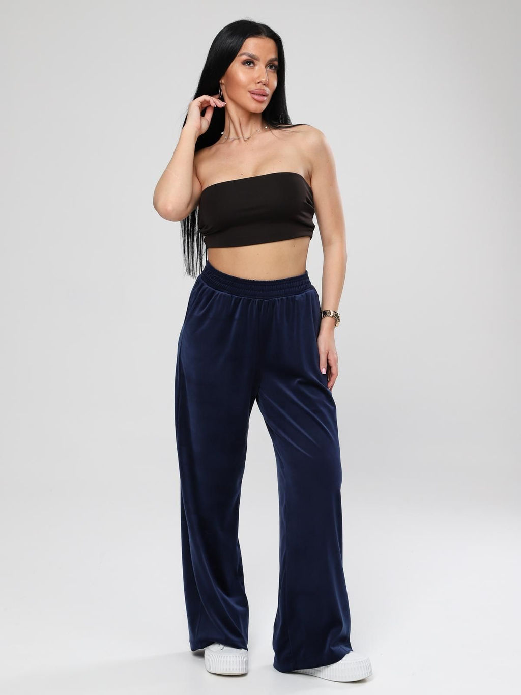 IV-CAPRIZ Марлена - брюки из велюра с лайкрой  фото 8