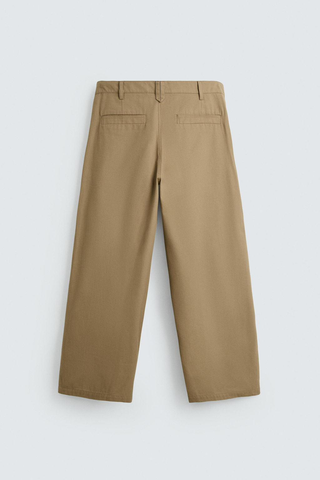 PLEATED WIDE-LEG TROUSERS - Zara фото 7