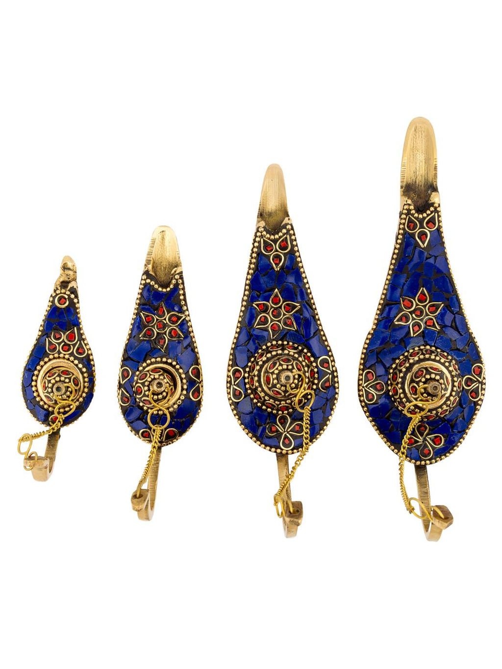 Сувенир Лампа Алладина (полиш) набор из 4-х 6,5,4,3 № Су2576/13 - Ганг фото 3