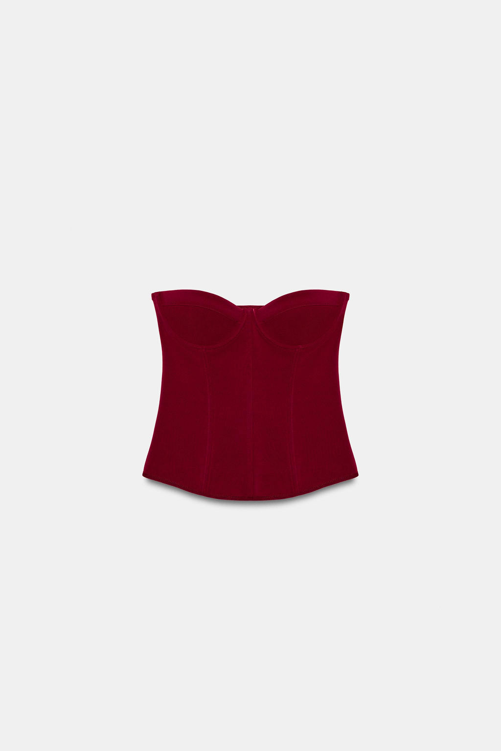 CORS? PUNTO STRETCH / Rojo oscuro - Zara фото 2