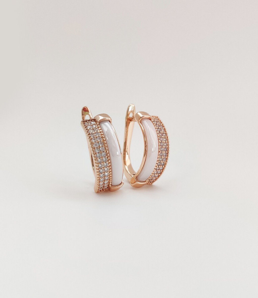 Серьги с керамикой - Vel vett фото 3