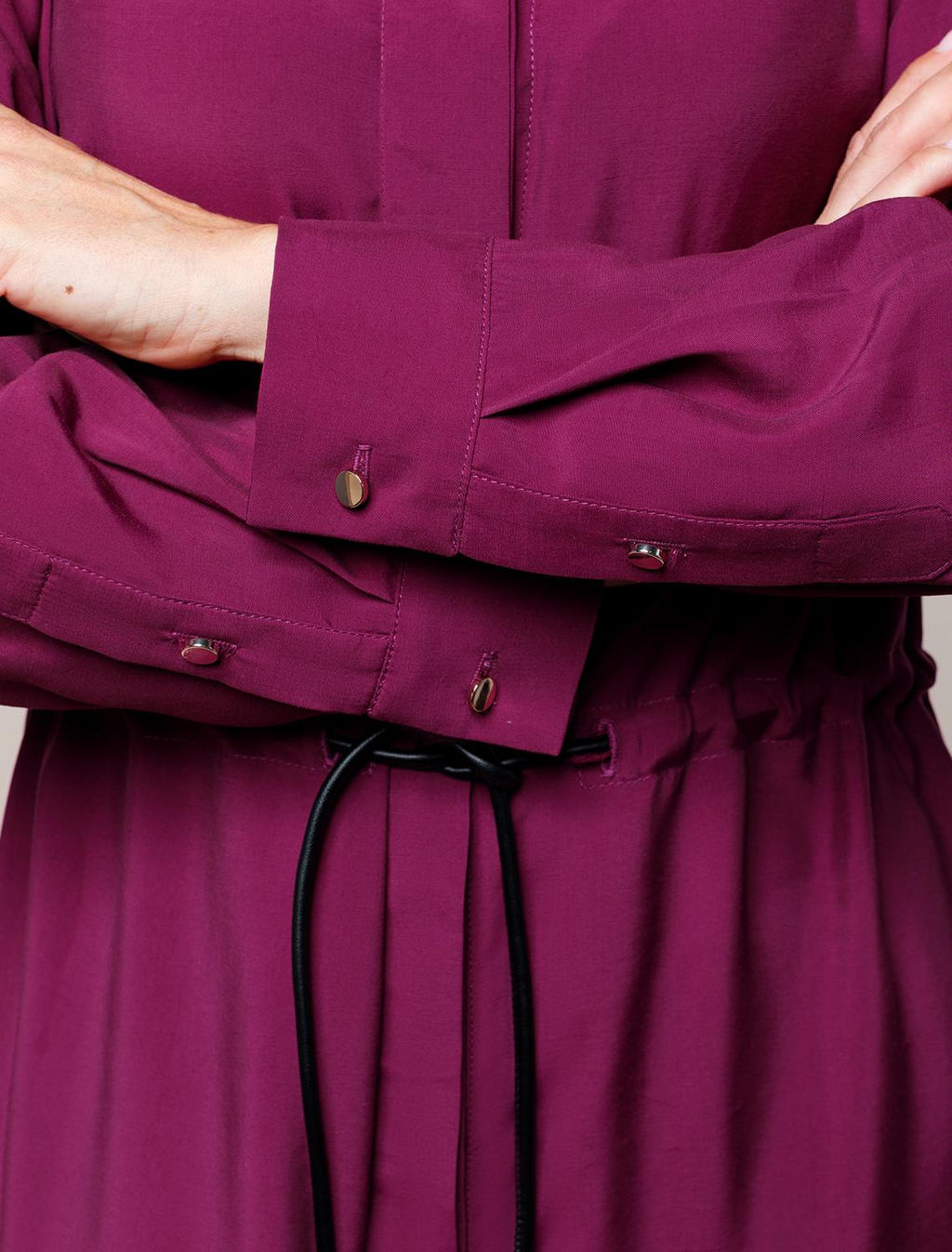 VILATTE / Платье А-силуэта из лиоцелла с вискозой  фото 3