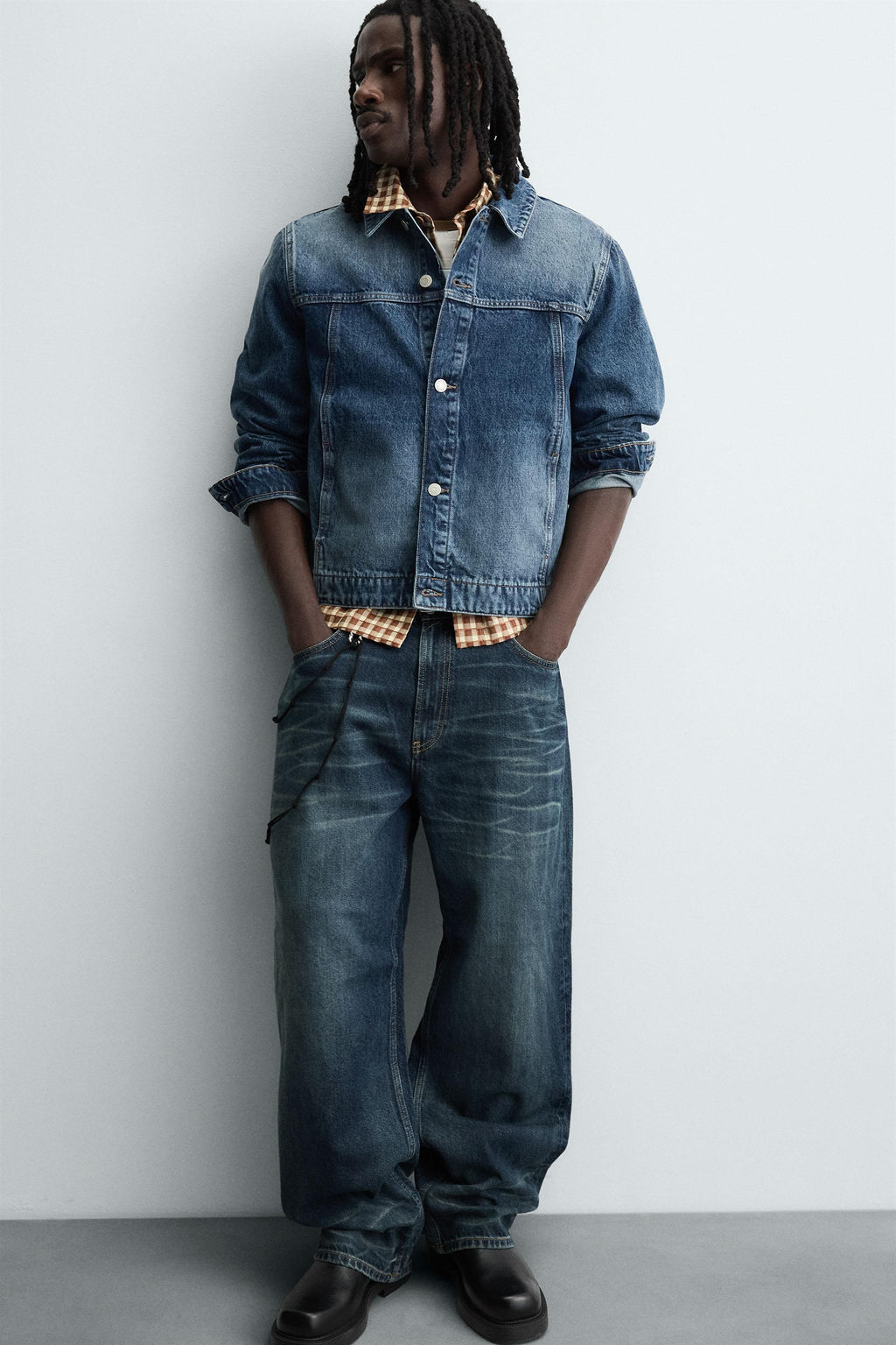 BASIC DENIM JACKET - Zara фото 5