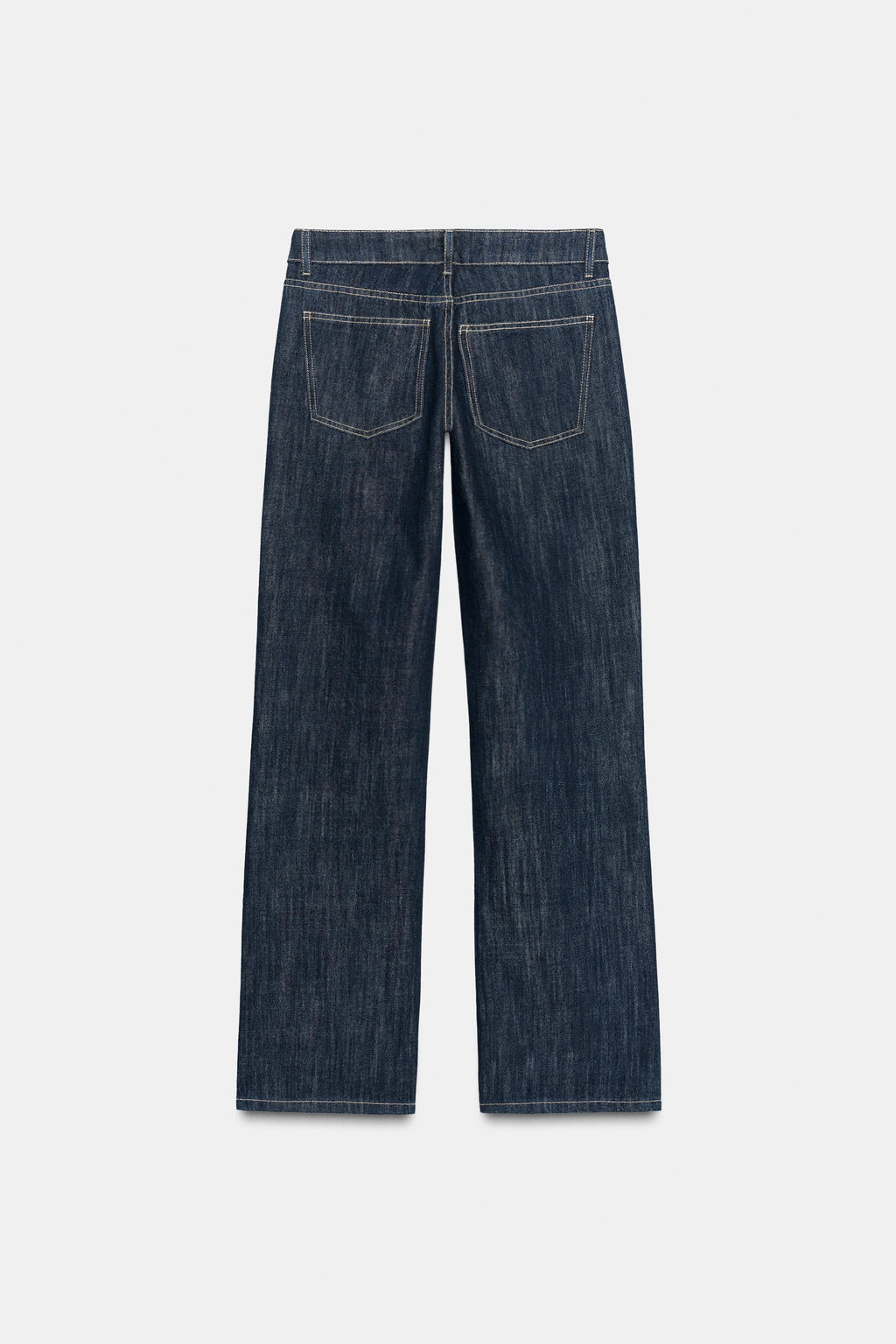 JEANS TRF WIDE LEG TIRO BAJO / ?ndigo oscuro - Zara фото 7