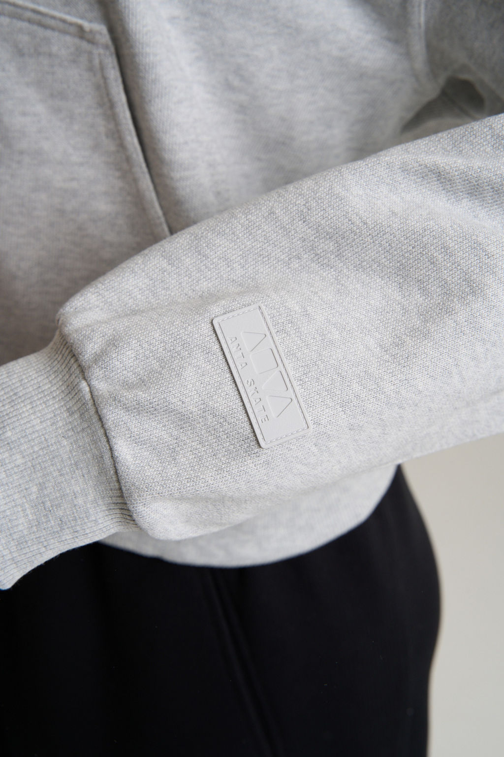 Толстовка на молнии Серый ANTA SKATE Knit Track Top