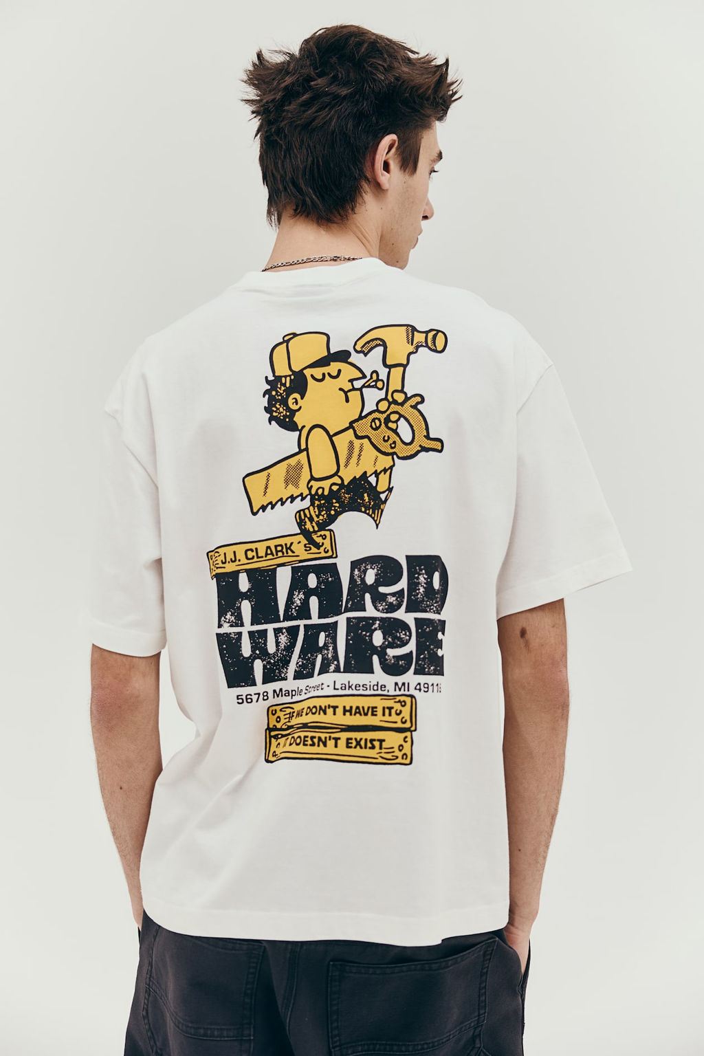 Camiseta con motivo estampado Loose Fit - H&m фото 5