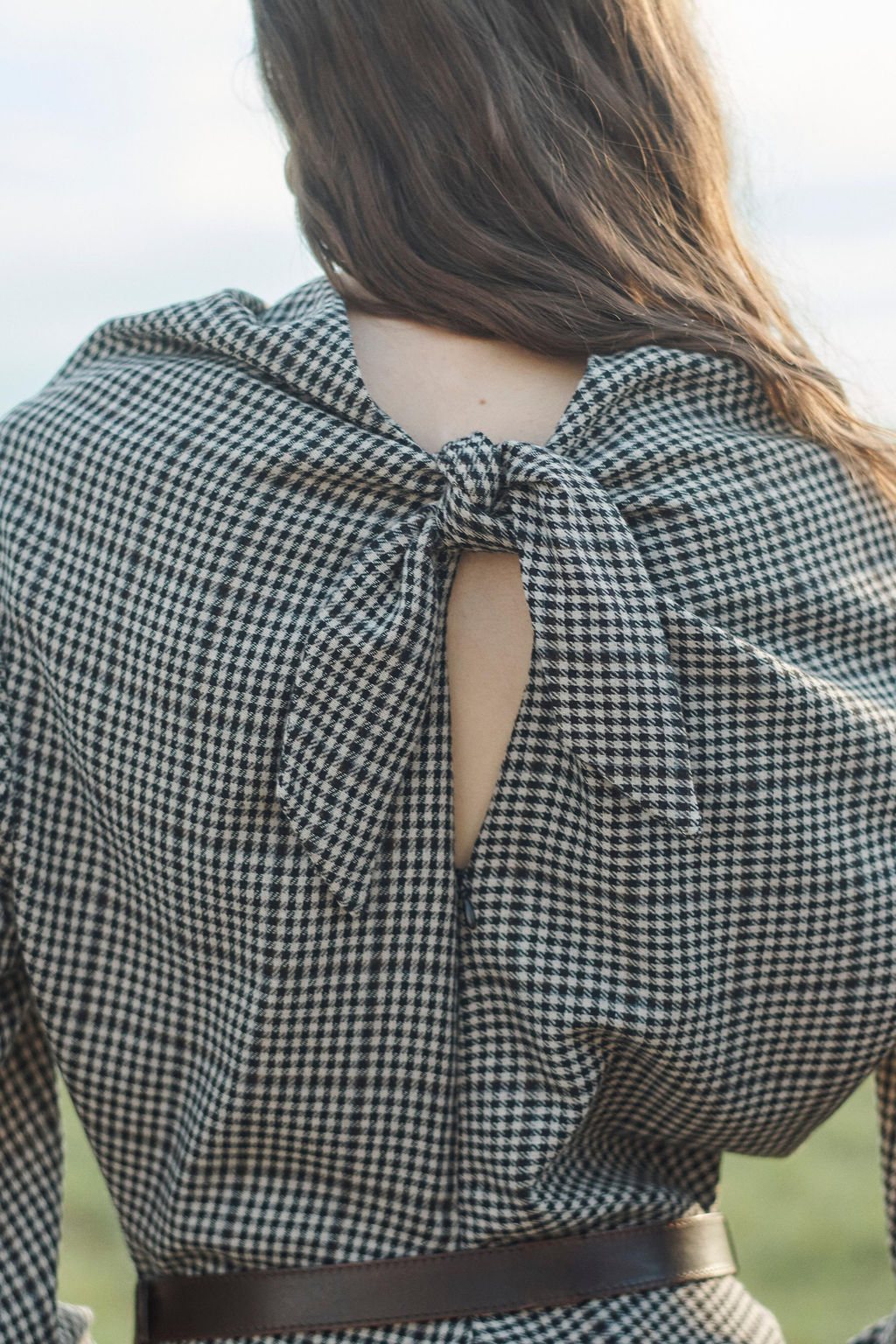 LIMITED EDITION CHECKED DRESS WITH BOX PLEATS - Zara фото 4