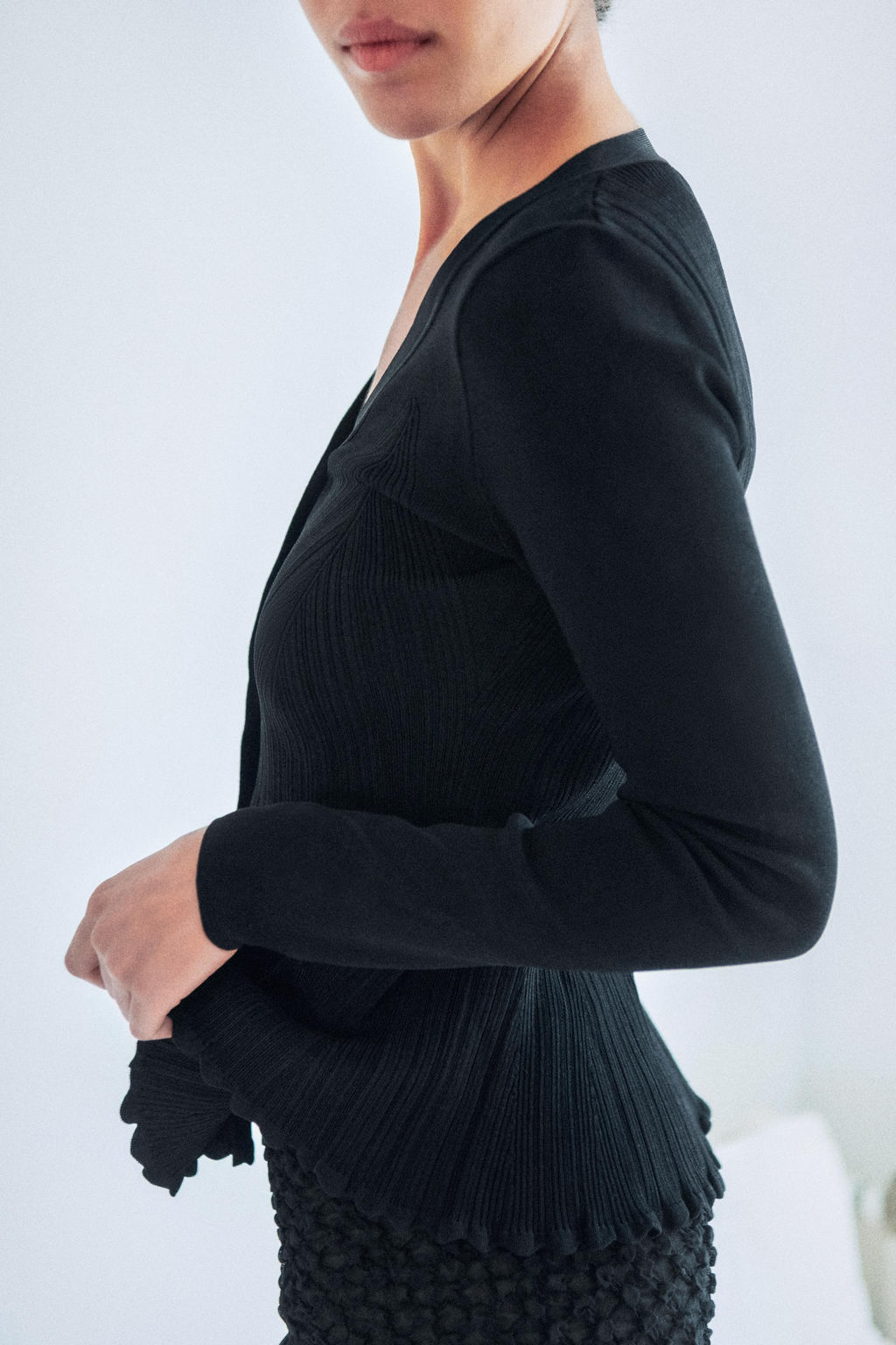 VISCOSE KNIT CARDIGAN - Zara фото 3