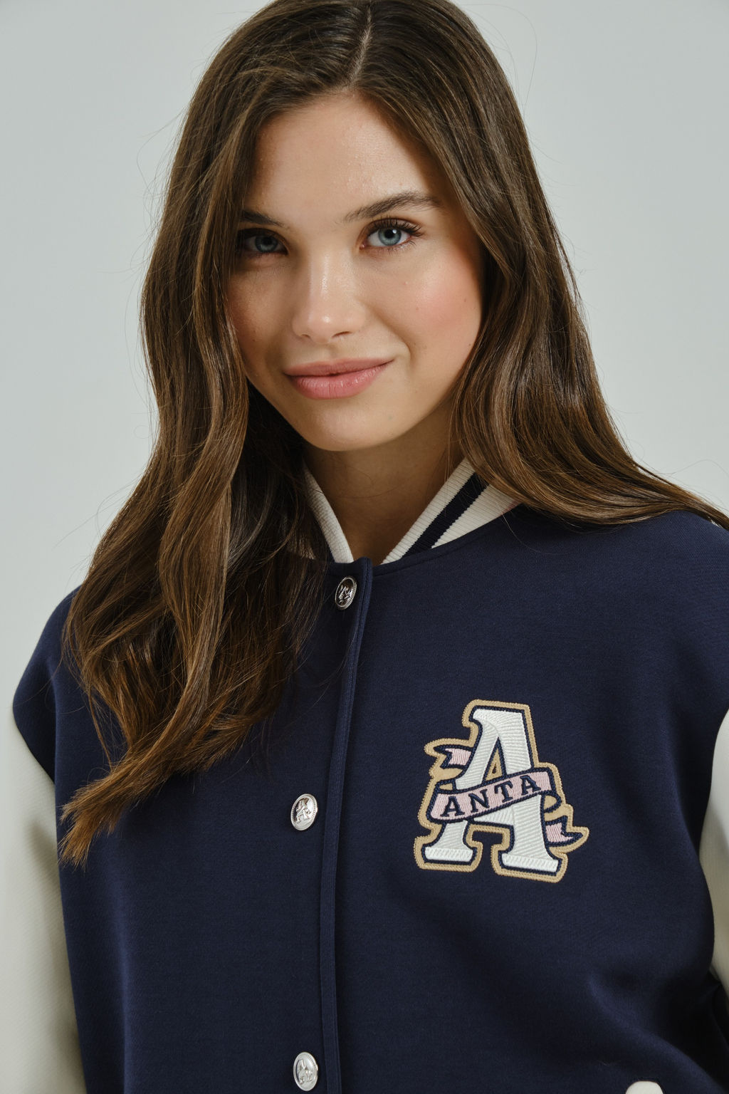 Бомбер Темно-синий