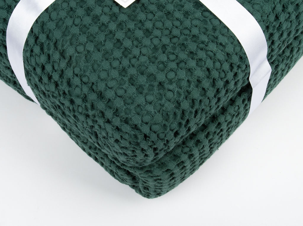 4397 Плед 240*220 цв. зеленый рис. 18-5616 - Текс-дизайн фото 2