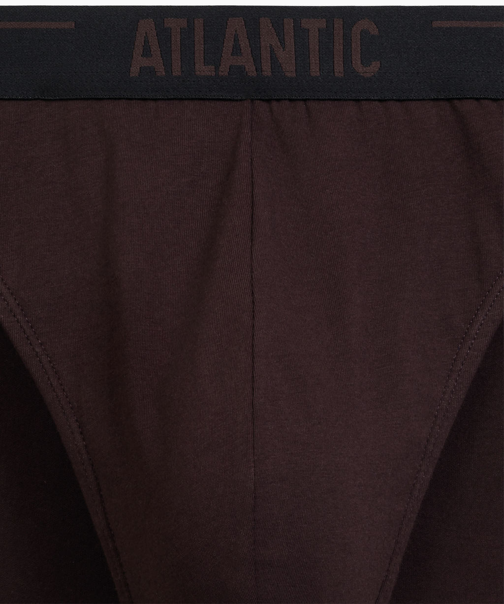 ATLANTIC 5SMP-004 Трусы спорт Solid - набор (5 шт.) коричневый + графитовый + черный + фиолетово-серый + каберне фото 4