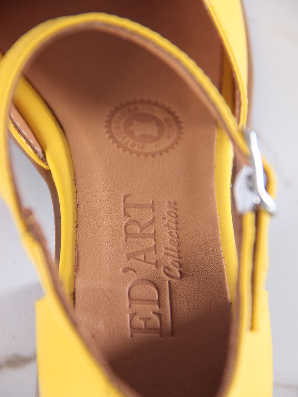 Босоножки EDART 5033.23663 be. Желтый+коричневый