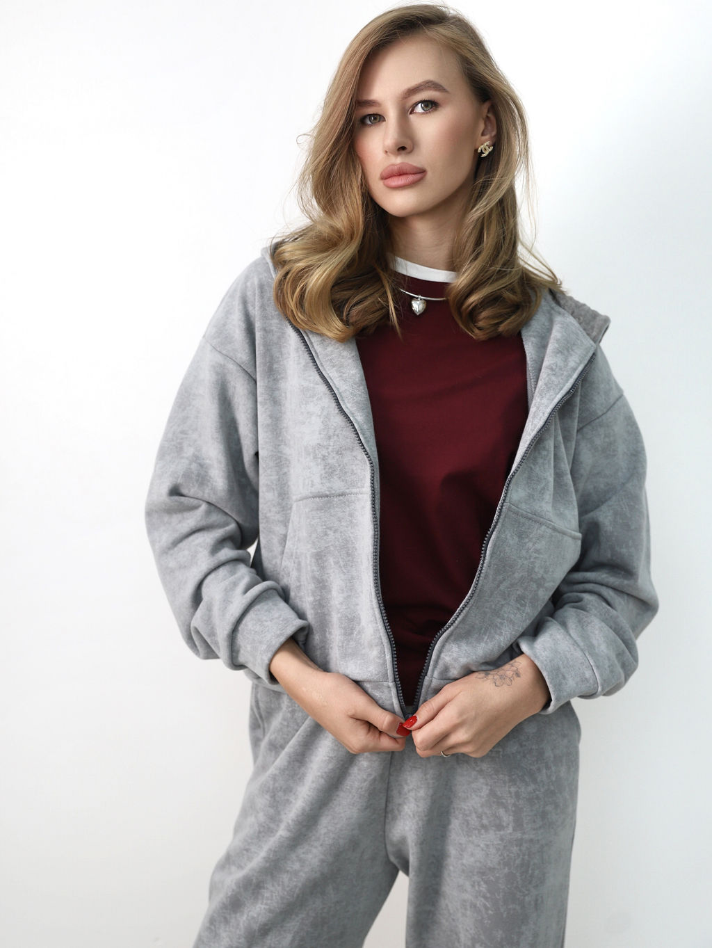 Женский Спортивный костюм женский КП200 Серый от Спортсоло