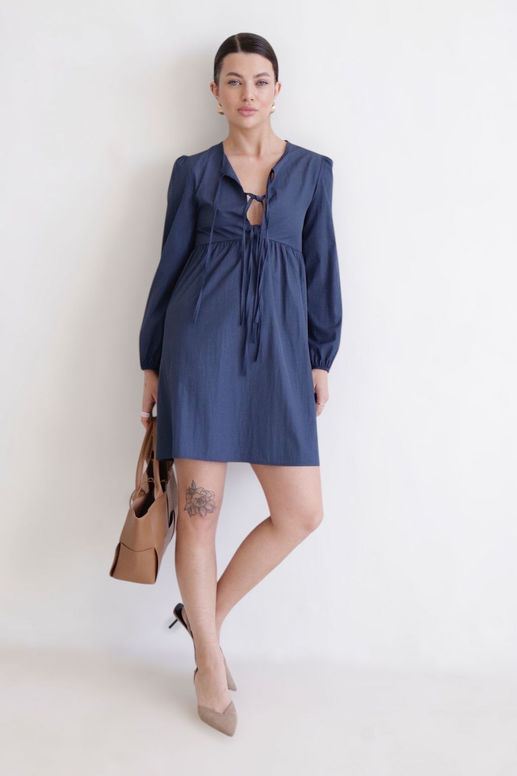 Martichelli Платье синее  фото 7