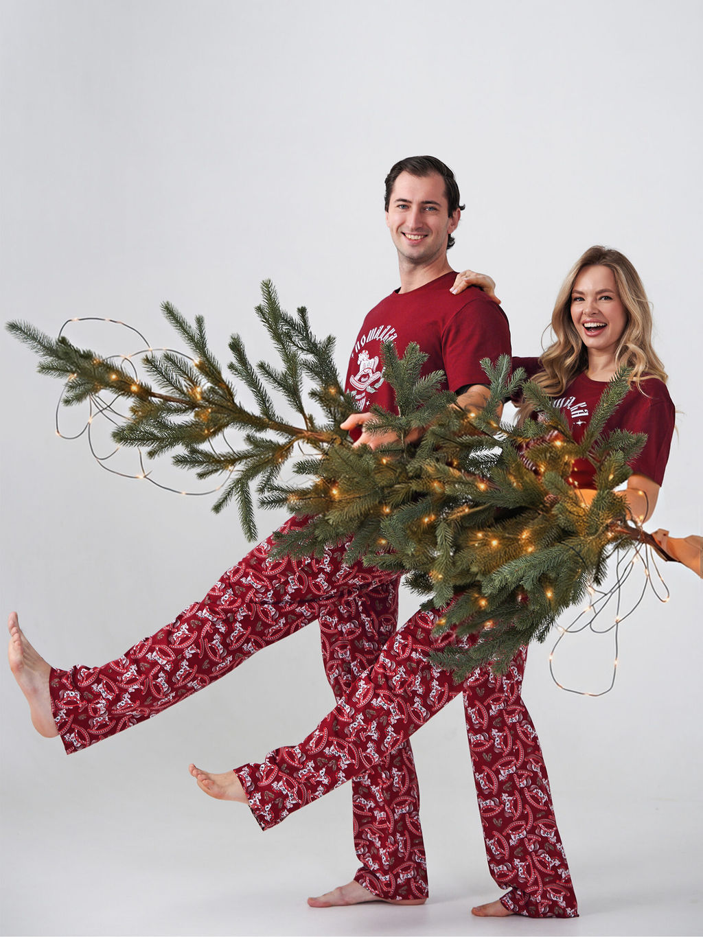 Пижама 100% хлопок женская Лошадка - Оптима фото 10