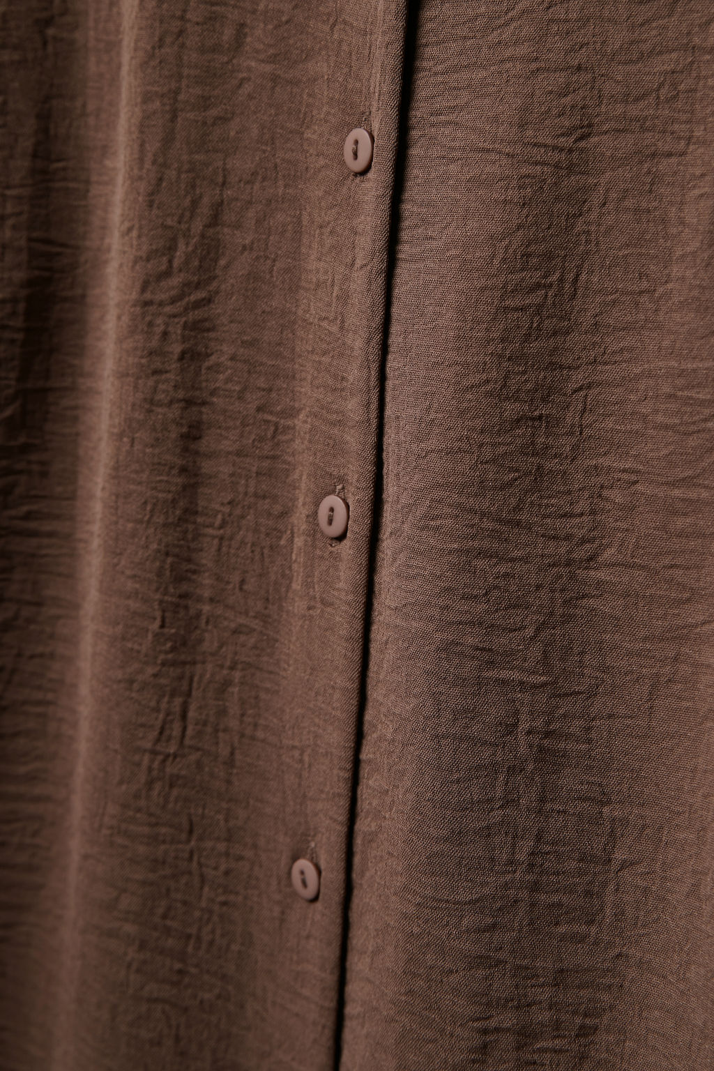 Рубашка оверсайз из жатого хлопка - Mollis фото 8