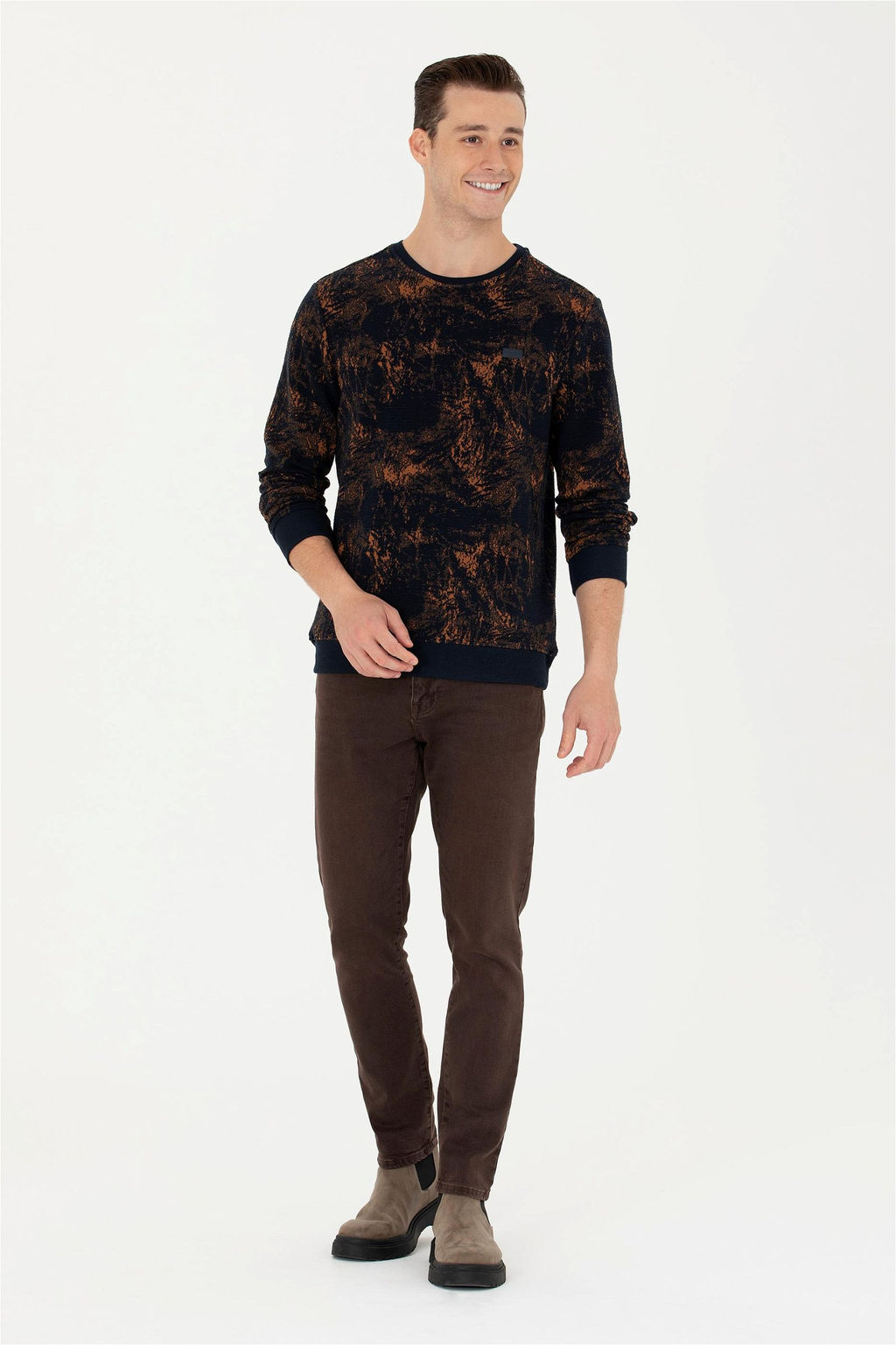 U. S. Polo Assn / Мужской темно-синий свитшот - U.s. polo assn фото 11