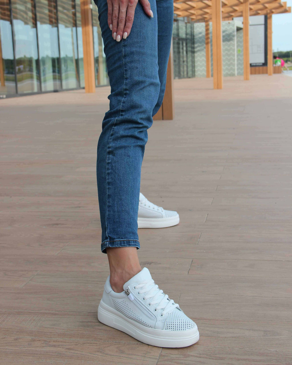 Кеды EDART 166.P.PEPE w. Белый - Ed'art фото 3