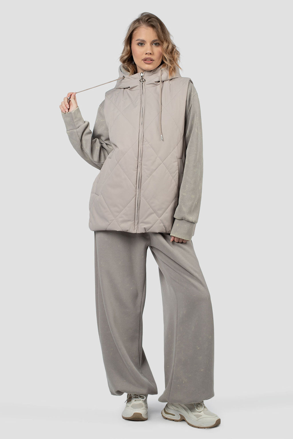 Куртка жилет двусторонняя демисезонная (синтепон 100) - El podio фото 2