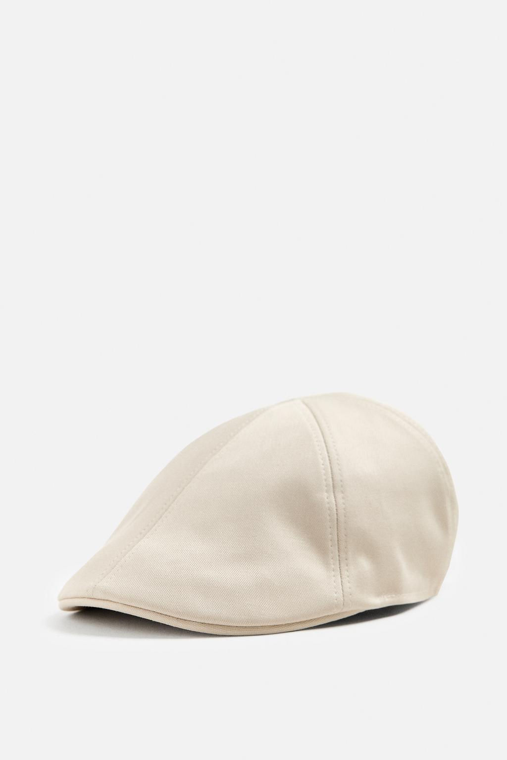 TEXTURED FLAT CAP - Zara фото 4