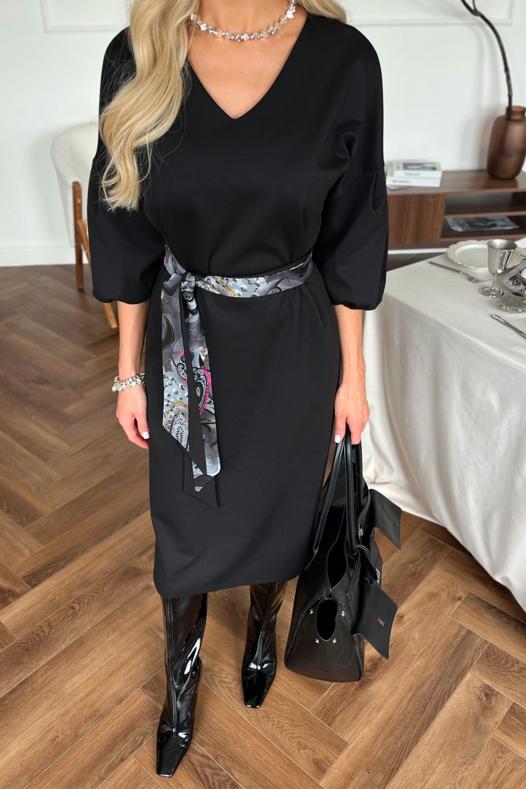 VALENTINA Платье Роберта №1/1 пояс фото 4