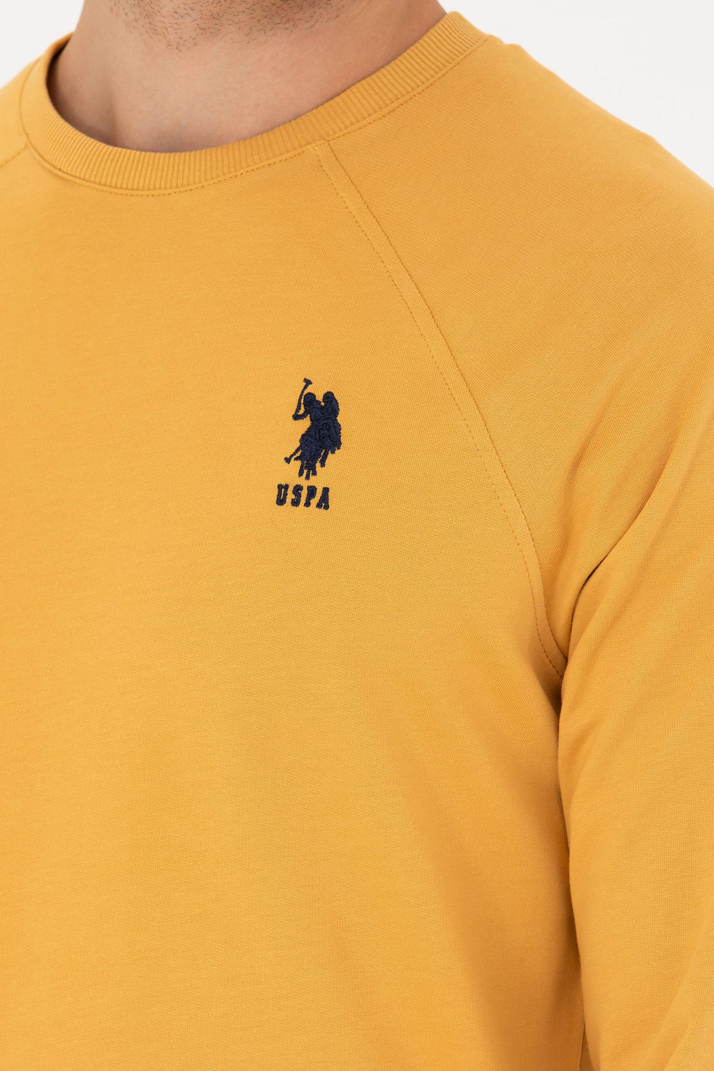 Скидка Базовая толстовка мужского шафрана в корзине - U.s. polo assn фото 7