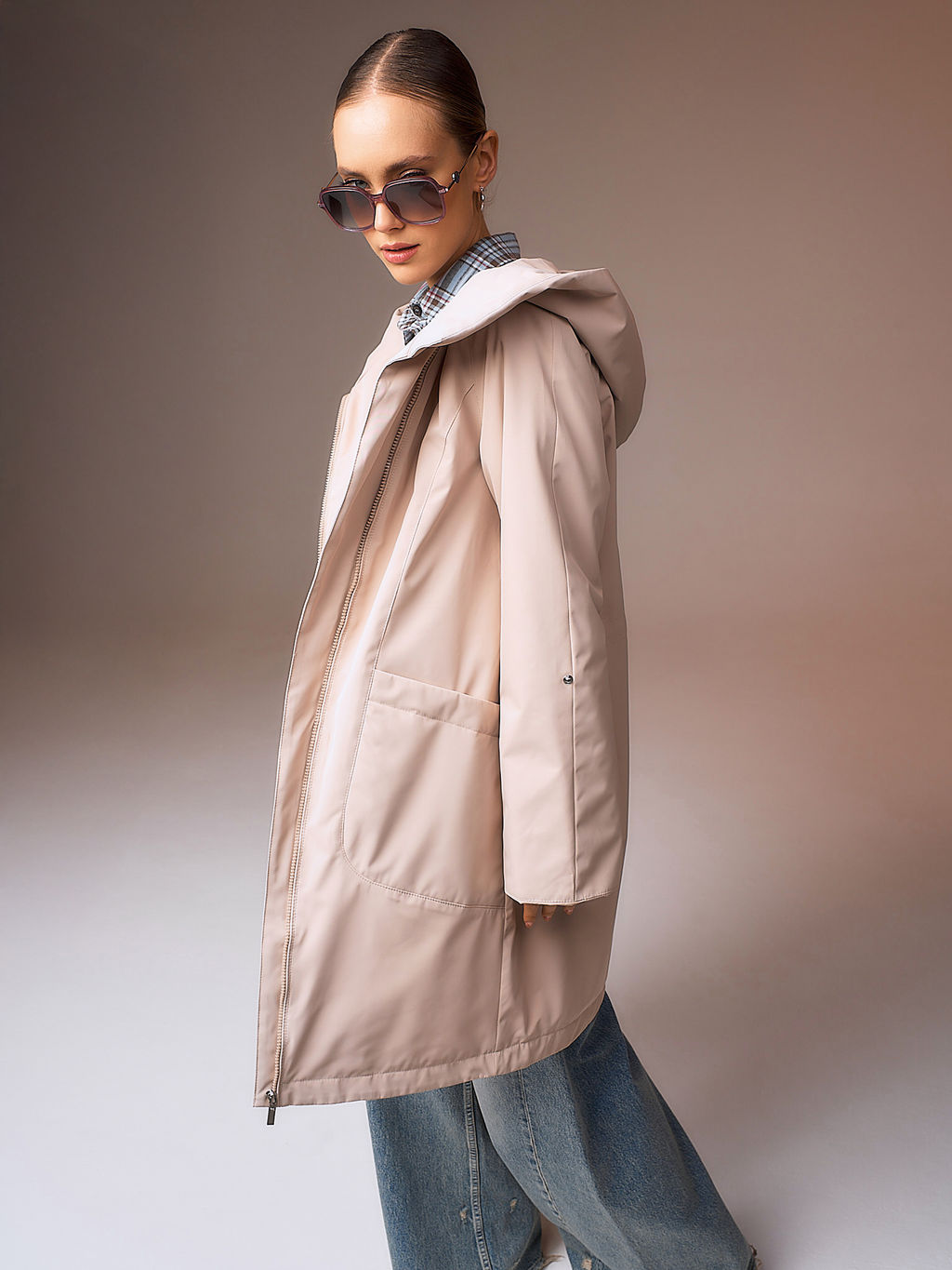 Плащ женский утепленный HOOPS, арт. 33120  фото 3