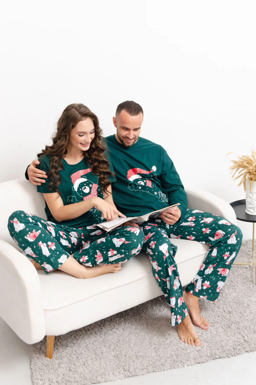 Пижама мужская Привет, зима! - Оптима фото 6