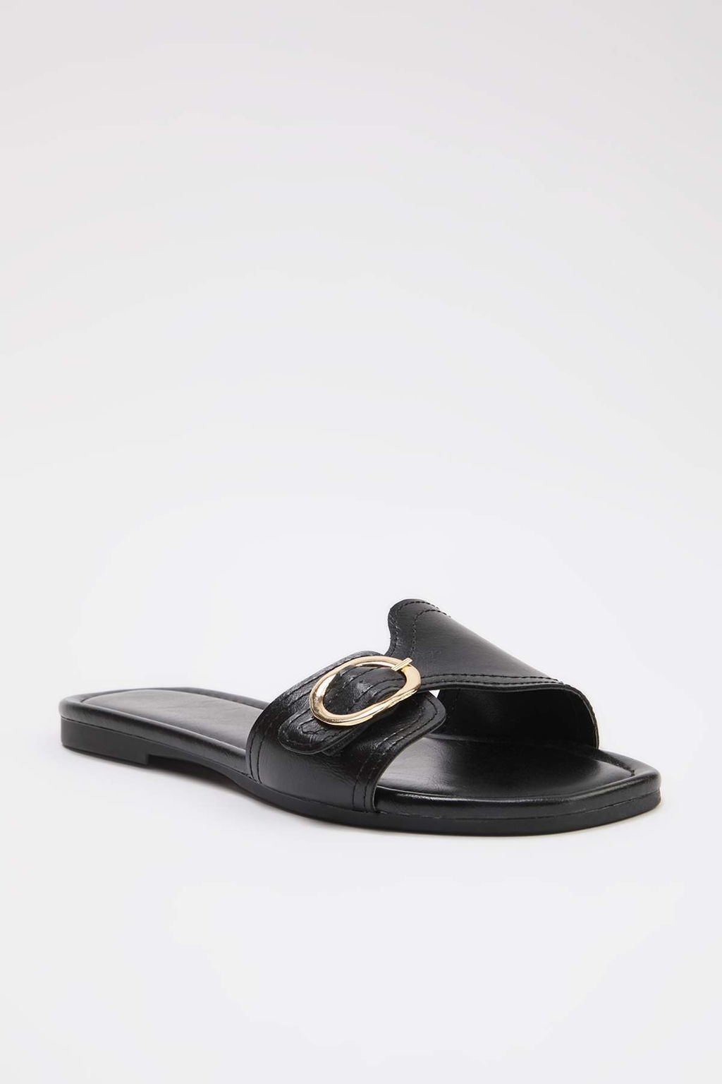 Siyah Kad?n Toka Detayl? Terlik TAKSS26TE00032