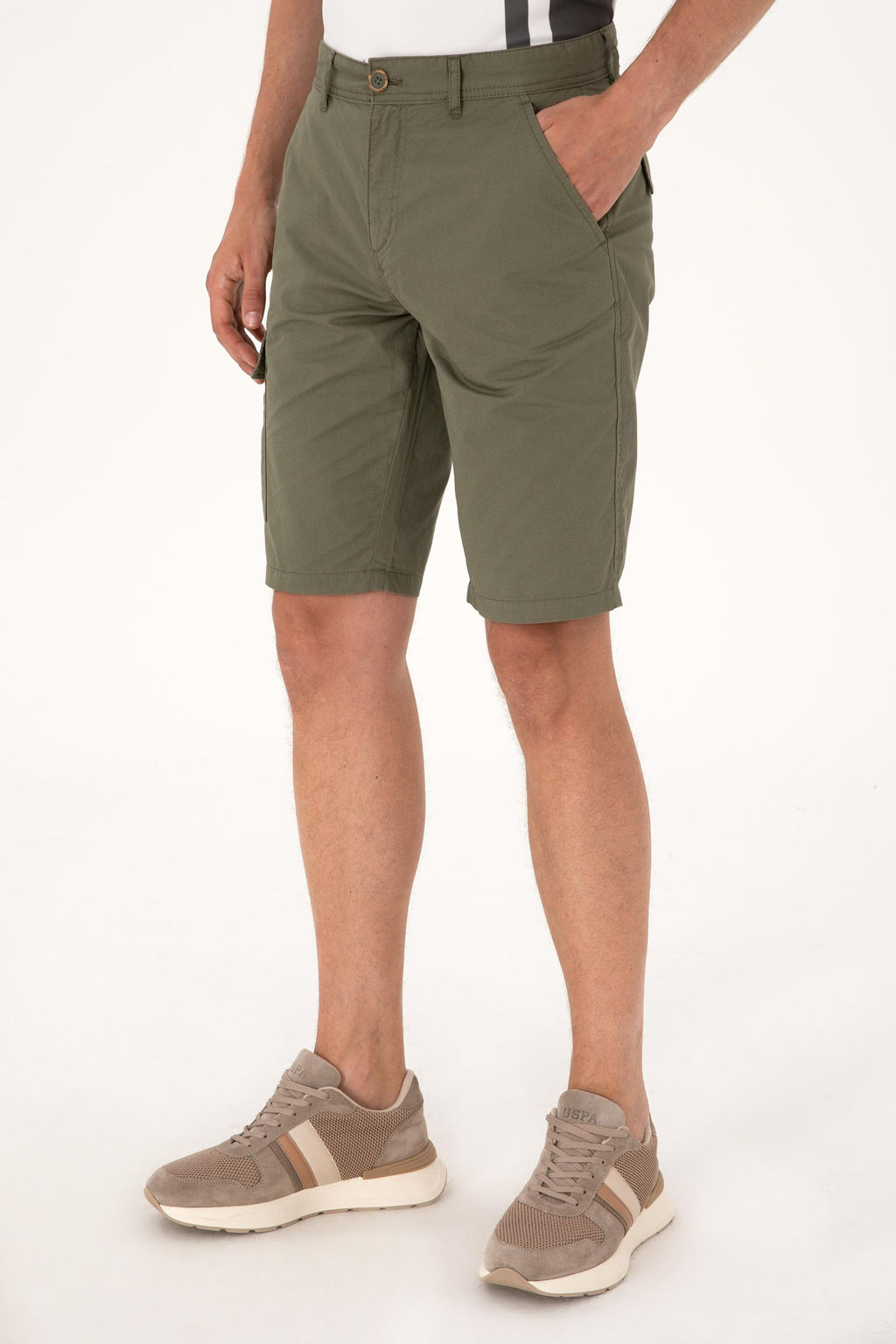 Erkek Koyu Haki Dokuma _ort - U.s. polo assn фото 2