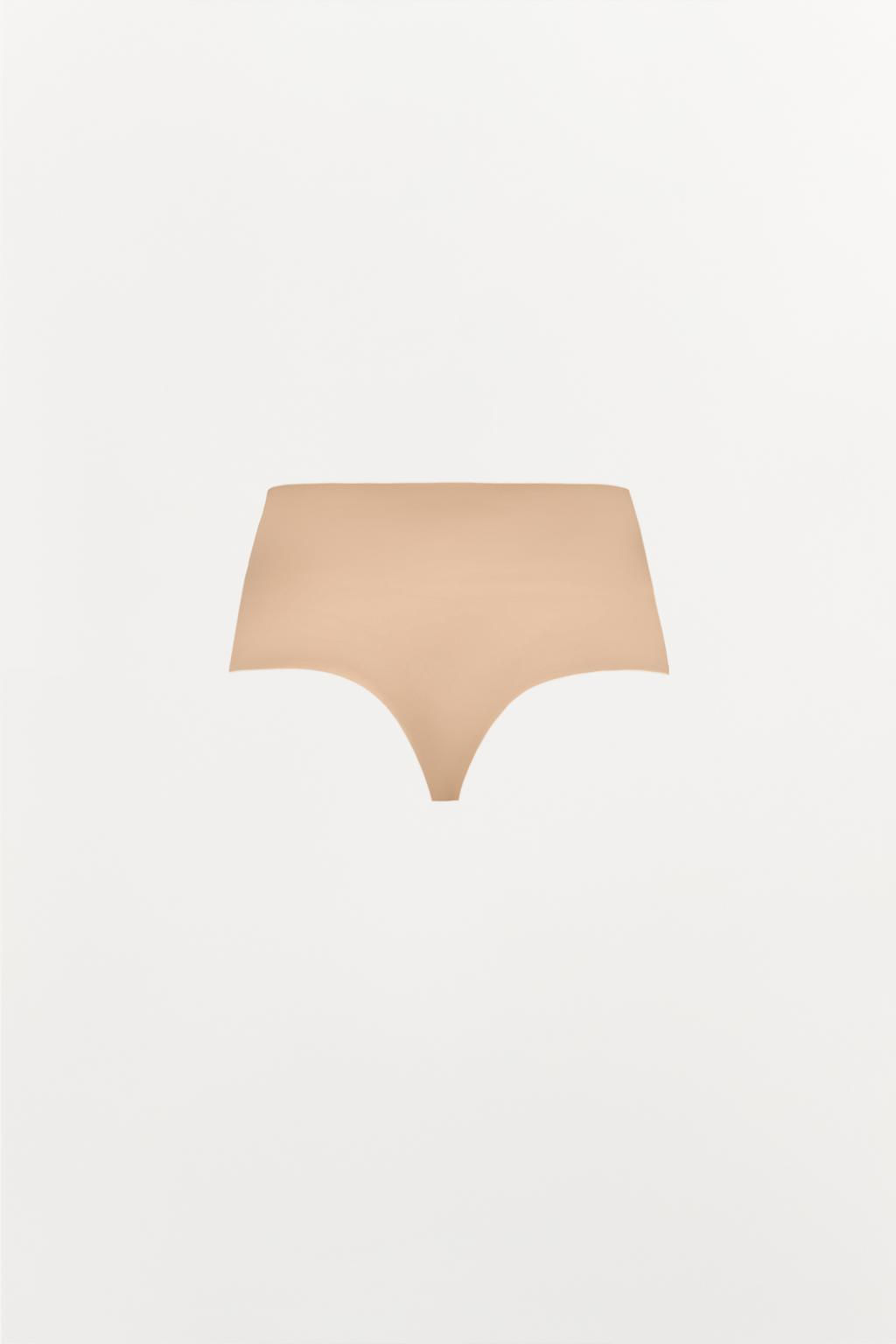 HIGH-WAIST BODY SHAPE POLYAMIDE THONG - Zara фото 5