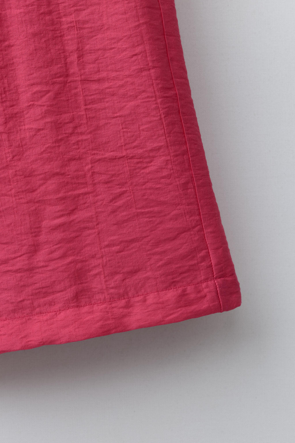 PANTAL?N WIDE LEG EFECTO ARRUGADO / Fucsia - Zara фото 4