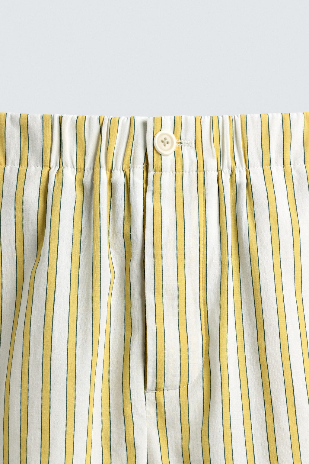 EMBROIDERED STRIPED SHORTS - Zara фото 9