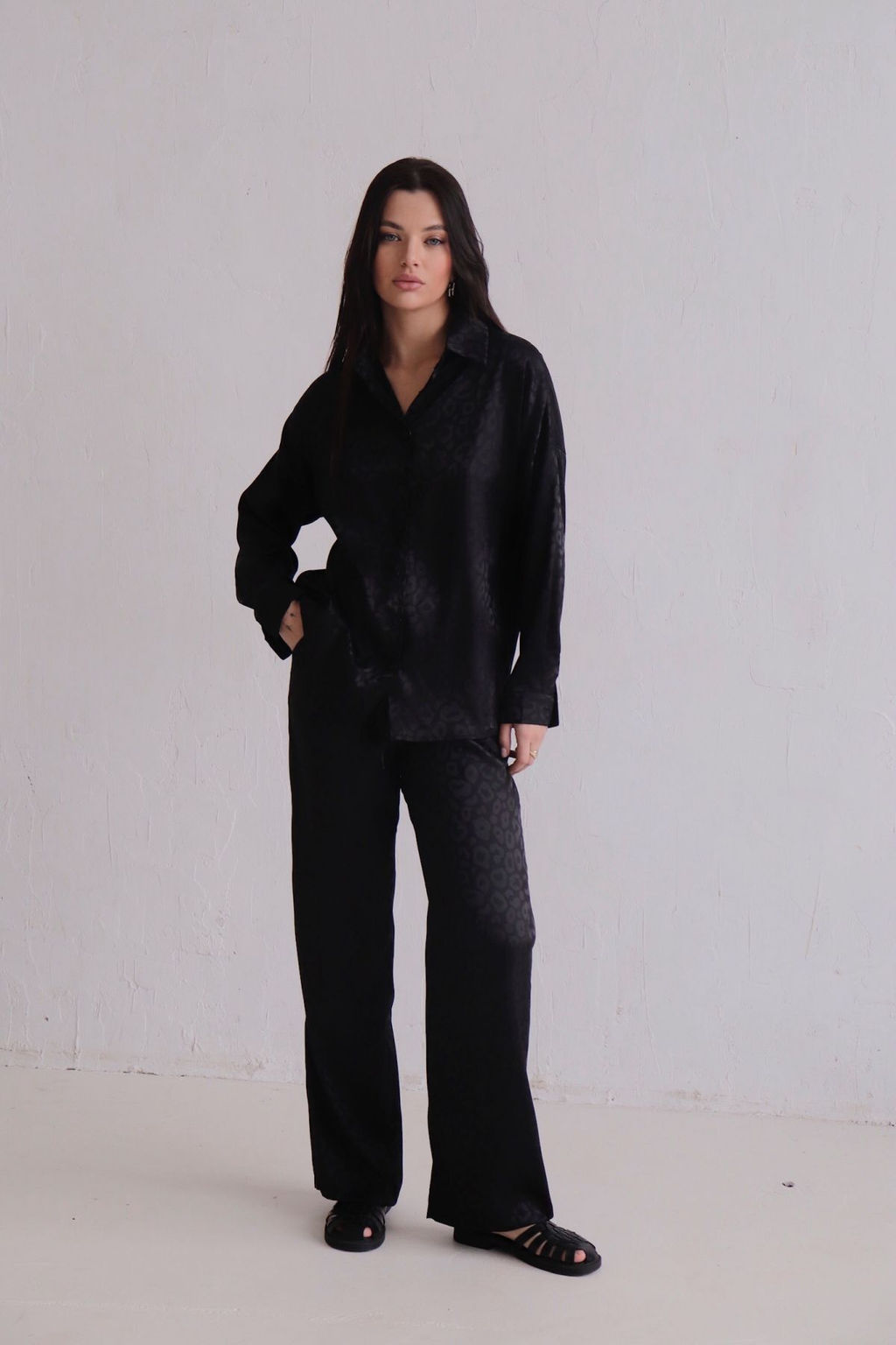 Костюм летний чёрный - Martichelli фото 2