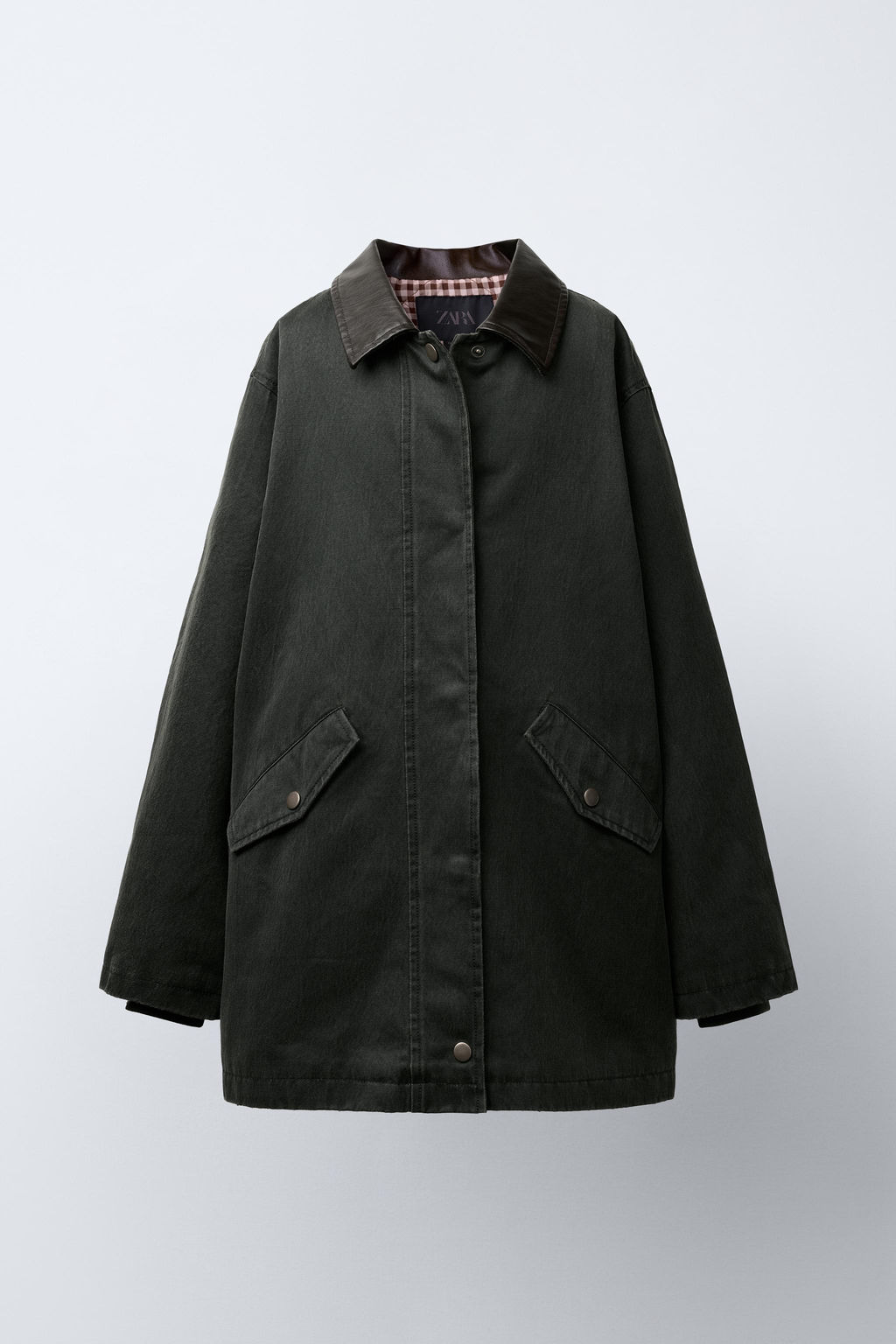 LONG WAXED JACKET