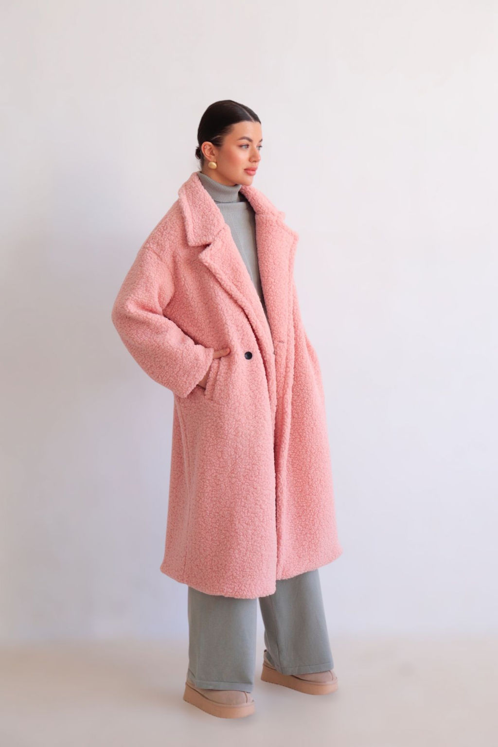 Martichelli Шубка розовая  фото 5