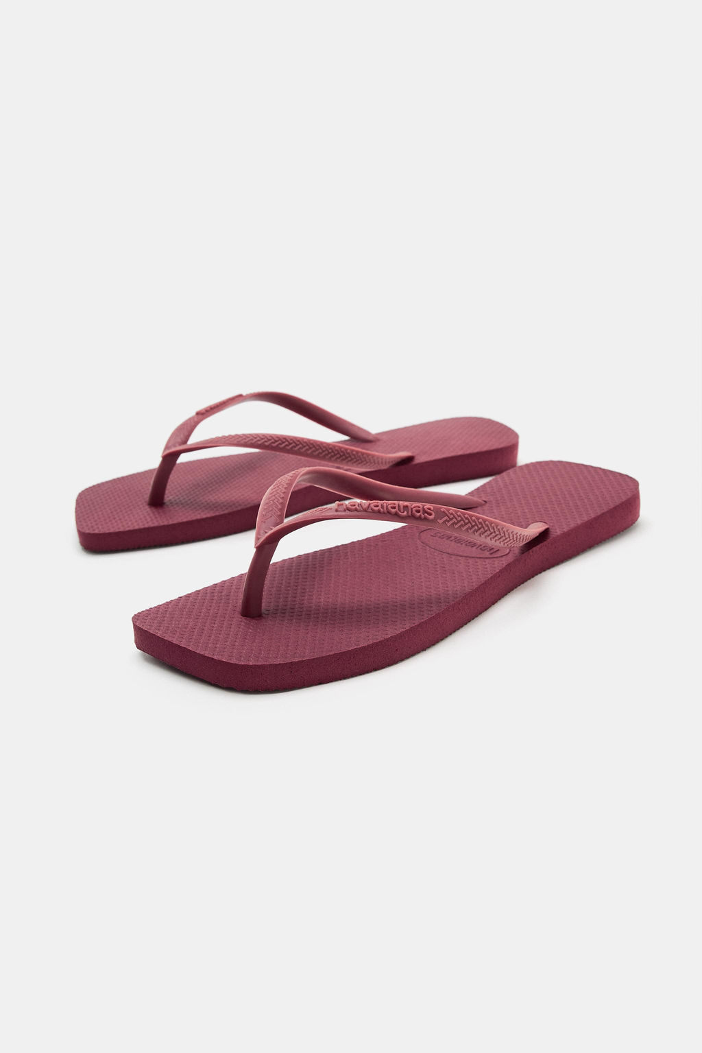 SANDALIAS HAVAIANAS ® x ZARA / Rojo Burgundy  фото 3