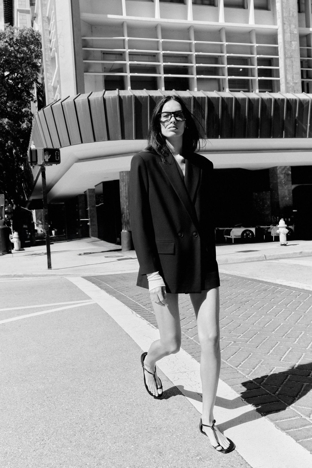 BLAZER CRUZADA OVERSIZE / Marino - Zara фото 6