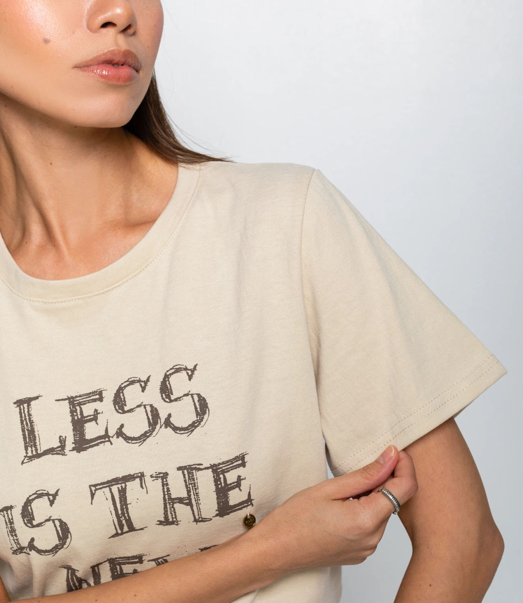 Футболка #КТ643 (1), светло-бежевый